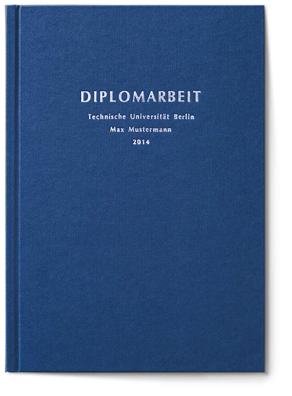 Dissertation drucken hardcover