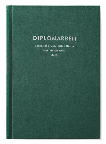 Hardcover Leinenbuch Hardcover Leinenbuch grün
