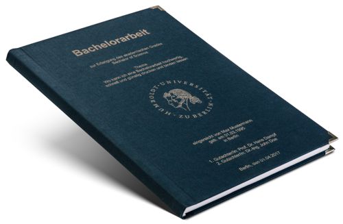 Kopie Hardcover Leinen Neu Hardcover Leinenbuch blau mit Lasergravur
