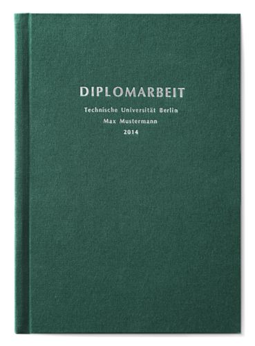 Kopie Hardcover Leinen Neu Hardcover Leinenbuch grün